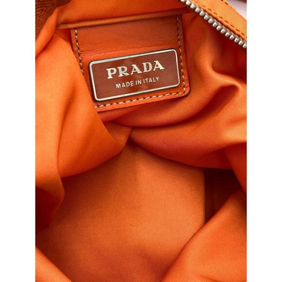 PRADA BT7372 Tessuto Shoulder
Bag Cross Body Messenger Bag Nylon
Orange Unisex - Picture 12 of 15